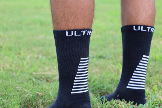 Black Ultra Grip Socks