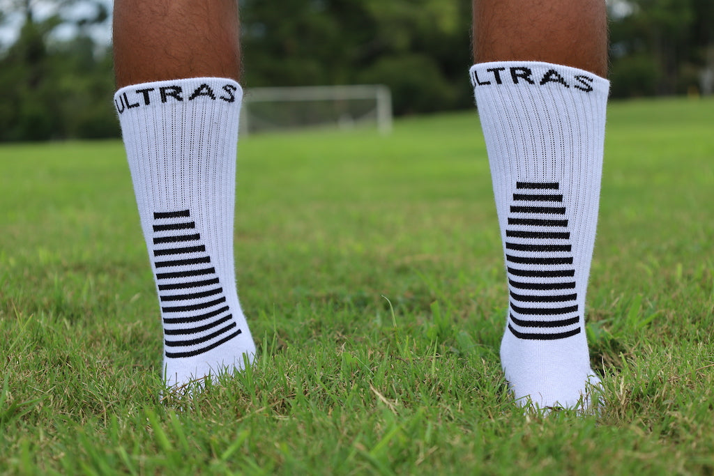White Ultra Grip Socks – Ultrasportz